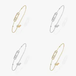 Luxury Designer Jewelry Crystal Pendant Necklace Charm Bracelet Link Chain 18K Gold Silver Plated Sweater Chain Necklace Ear Clip Stud Earring for Women Jewelry Set