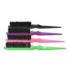 1 Pcs Professional Hairbrush Comb Comb Back Comb Hairbrush Fine Line Styling Tool Wholesale hard hair brush barber accessories