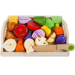Mutfaklar Yemek Montessori Oyuncak Ev Oyuncakları Kesme Meyveleri ve Sebze Oyuncakları Mutfak Seti Çocuk Simüle Mutfak Serisi Oyuncaklar Erken Eğitim Hediyeleri D240525