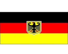 90150cm German State Ensign Flag Vivid Color and UV Fade Resistant 100 Polyester Germany Eagle Banner with Brass Grommets4472967