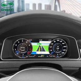 12.5 inç Dijital Gösterge Tablosu Panel Sanal Gösterge Kümesi Kokpit LCD Hız Tometre Monitörü VW Golf 7/7.5 GTI R-Line Golf6