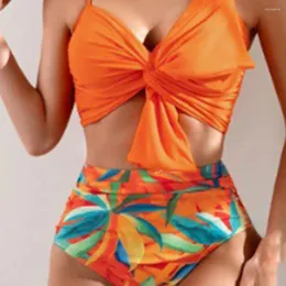 Conjunto de biquíni de biquíni de roupa de banho feminina de roupas de banho