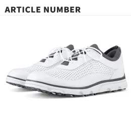 PGM New Golf Sapatos masculinos de Microfibra Couro respirável Anti -Slip Slip Sports Sports Casual Shoes confortáveis e respiráveis