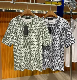 2024 T-shirt di New Men's Designer maschile Maglietta da uomo e femmina Pullover f Lettera casual Summer Magliette da uomo maglietta maschi