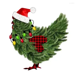 Carpets Christmas Is Better On The Farm Chicken Design Ground Mat Funny Animal Holiday Designs