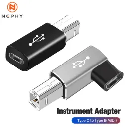 USB -Typ -C -weiblicher USB -B -B -M -Adapter für den Scanner -Druckerkonverter USB C -Datenübertragungsadapter für die MIDI -Controller -Tastatur