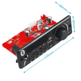Bluetooth DIY MP3 Dekoder Board 2*80W Wzmacniacz 12V MP3 Odtwarzacz Car FM Moduł radiowy