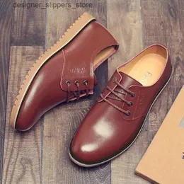 Dress Shoes Mens casual Lether shoes breathable mens formal dress Oxford work shoes British style luxury designer shoes non slip office apartment Q240525