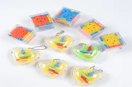 10pcs Maze Puzzle Intelligence Toy Kids Favors Favors Favors подарочный пакет сувенир детского душа подарки Pinata Fillers 2204294011141