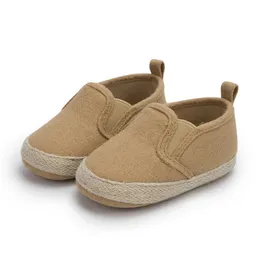 First Walkers New Baby Shoes Boys and Girls Casual Shoes Soft Sole Antipl Pu Кожаная хлопковая хлопковая детская детская кровать для пшеницы.