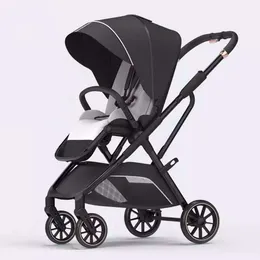 2024 Nuovo arrivo High View Portable Baby Passeggino Ergonomics Bassinet per un neonato per reclinare la pram L240525