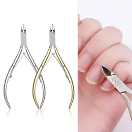 Edelstahl Nuticle Nipper Professional Remover Schere Fingerpflege Maniküre Nagel Clipper Dete Haut Werkzeuge Gold und Splitter