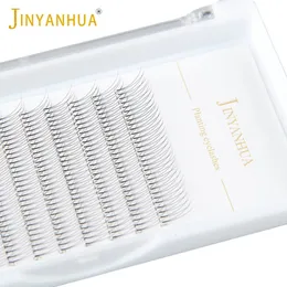 Jinyanhua 2D 3D Soft Natural Mink Eyelashes 312ROW Handgjorda Premade Volume Fans Eyelash Extension Maquillage Femme False Lashes 240511