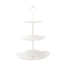 Party Supplies 3 Tier Cake Stand Afternoon Tea Wedding Plates Tableware Xmas Brithday