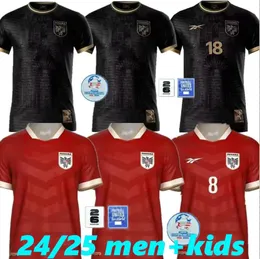 Novo 2024 2025 Jerseys Socer Panamá Red Away Black 24/25 Seleção Nacional Eric Davis Alberto Quintero T Anibal Hailand Gabriel Futebol camisas
