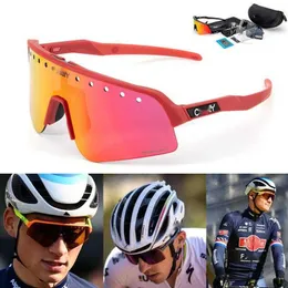 야외 도로 사이클링 달리기 보호 오크- 프로 사이클링 안경 남성과 여성을위한 야외 스포츠 선글라스 UV 고글