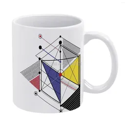 Canecas canecas brancas caneca personalizada estampada engraçada xícara de chá presente vetor de idioma de café personalizado colorido moderno digital sob demanda moderno d