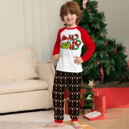 ODM/OEM Custom Christmas PJS Vater Kinder Baby Pyjamas Vater Mama Mädchen Kinder Nachtwäsche Familie Weihnachten Pyjamas Matching Outfit