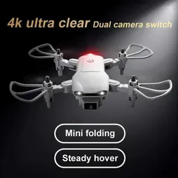 Drony V9 Childrens Mini dron wyposażony w high -definicja 4K kamera FPV wideo