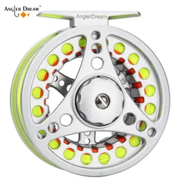 Angler Dream Fly Fishing Accesories 12 34 56 78 WT Aluminium aluminium aluminiowe sprzęt sprzętowy zestaw linii linii 240522