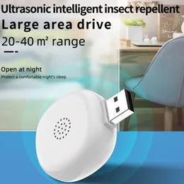Портативные USB-комары USB USB Ultrasonic Repellers для управления в помещении для насекомых, тараканов, мышиных пауков