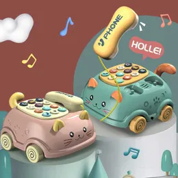 Детская игрушка мини-музыкальная игрушка для фортепиано китайская английская история по телефону Машина Детская Монтессори 0-12 месяцев девочка мальчик детский подарок S2452433