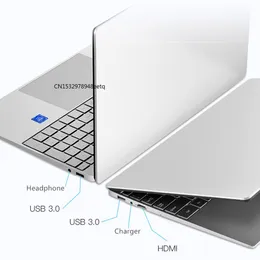 Impressão digital desbloqueio Intel laptop barato 15,6 polegadas Windows 10 11 Pro ips laptop portátil 12g RAM 256 GB/512GB/1TB SSD HDMI Notebook