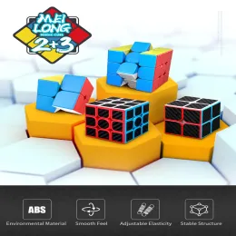 Meilong 2+3 큐브 세트 2x2 3x3 Magico Cubo Set 2x2x2 3x3x3 Moyu 큐브 선물 큐브 세트 마술 퍼즐 큐브 2in1 어린이를위한 장난감 세트 장난감