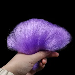 Vtwins Fly Wasing Materials EP Silk Fibre Fibre Włókna Włosy Włosy do skrzydeł streamerowych Mucha stalowa z prędkością