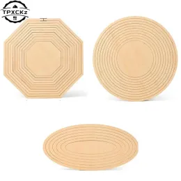 Wooden Concentric Geometric Figure Rail Set Pottery Tools DIY Ceramic Cutting and Printing Blank Modeling Mud Plate Forming Tool
