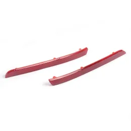 VWフォルクスワーゲントランスポットマルチバンT5 T5 T6 2012-2016 7E0945105A 7E0945106Aに適しているRhyming Red Rear Bumper Reflector Strip