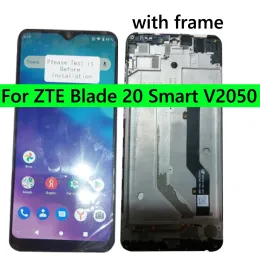 Sostituzione del display LCD OEM per ZTE Blade 20 Smart V2050 V1050 5G V40 V50 Design Digitazer Touch Screen Frame Pantalla Assemblaggio