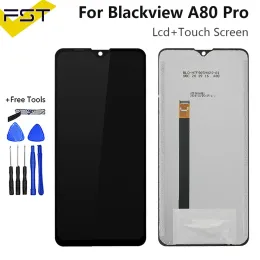 6.49'For BlackView A80 Pro A80Pro LCD Display+Pekskärm Digitizer Assembly Reparationsdelar för A80 Plus LCD -glasensor+verktyg