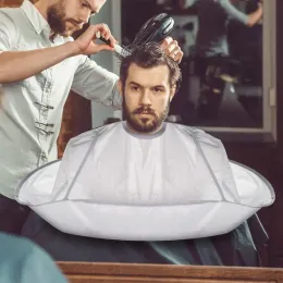 Friseurzubehör Salon Ausrüstung Barber Cape Hair geschnitten Schürze Schnitt Regenschirm Schnitt Haare zu Hause Capes et Ponchos Barbershop Schnitte