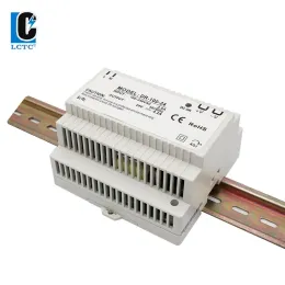 Tipo de trilho pequeno Transformador de fonte de alimentação de comutação de volume DR100 100W 12V 7.5A 24V 4.2A Bancada Fonte