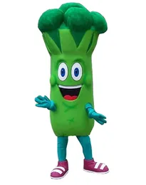 Bruce Broccoli Mascot Costume Niestandardowy Fancy Mascotte na Halloween