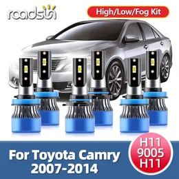 2014 - 8000K Hi/Lo Beam LED Headlight Fog Light Bulbs Kit 2014 - 8000K Hi/Lo Beam LED Headlight Fog Light Bulbs Kit