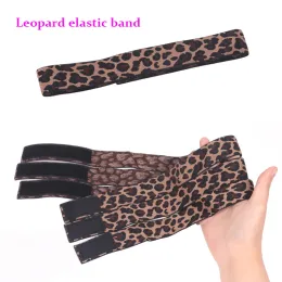 Elastisches Stirnband für Kantensteuerungshaarwachsstift für langlebige Styling-Kleberstick für das Haarsystem Leoparden-Perückenband 2pcs/Set