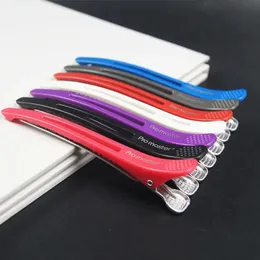 2024 6pcs/Set Black Holding Hair Styling Clip Flat Duck Mouth Hair Clips Pro Salon Hairdressing Cutting Hairpin Accessorie DIY Home for Hair