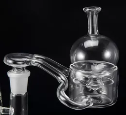 XXXXL Quarz Thermo Banger 50 mm großer Schüssel Doppelrohr Rauch Nagel Clear -Gelenk 90 Grad für Bongs2291731