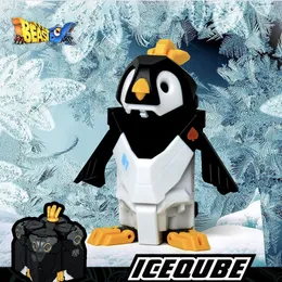 52 Toys Beastbox Series Ice Cube Series BB-08 ICE CUBE SPLICING Form Shift Toy Tidal Game Model Action Diagram 240520