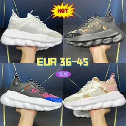 Luxus Italien Designerschuhe für Männer Frauen dreifache schwarz weiß rosa multi-farbige Wildleder Rot Animier Reflexionshöhe Reaktion Reaktion Sneaker Casual Plattform Ace Trainer