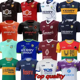 23 24 GAA Rugby Jerseys Wexford Tipperary Galway Дублин Гаэльский футбольный майка 2023 2024 г. Лимерик Каван Керри Тайрон Мейо Мит Дом Удаля Рубашки Размер S-5xl Yijh