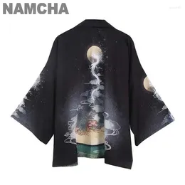 Abbigliamento etnico in stile cinese tradizionale Kimono Cape costume 3d Haori Stampa giapponese giapponese camicia a secco rapido camicia a secco veloce