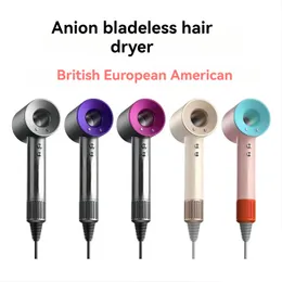 高速ブレードレスヘアドライヤー、ヨーロッパ人、アメリカ、高級イオン製品の英国標準版