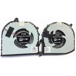 CPU+GPU -Kühlventilator für Dell XPS 15 9570 XPS 15 7590 Präzision 5530 5540 Serie P/N: 008YY9 0TK9J1 TK9J1 08YY9