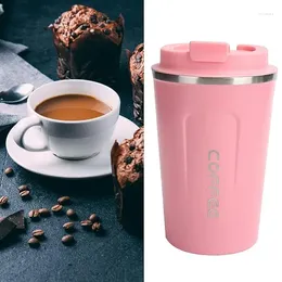 Coffee Pots 380ml/510ml Mug Stainless Steel Tumblers Leak Proof Vacuum Flask Portable Thermal Cup Water Bottle Outdoor Travel