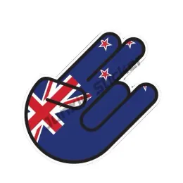 Persönlichkeit Dekor Neuseeländische Flagge Vinyl Aufkleber Kartenstyling Aufkleber Neuseeland NZ Reisewagen Van Stoßstange Zubehör