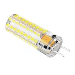 1 st G4 G5.3 GY6.35 LED -majslampa SMD2835 72 LEDS 7W Dimbar 12V 3000K 6000K Bedside Reading Lamp Crystal Chandelier 70W Halogen