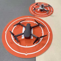 Drones Drones Universal 40cm 50cm 60cm foldable landing pad RC drone pad four helicopter parking apron pad drone accessories S24525